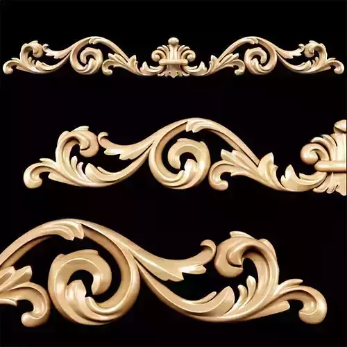 Classic carved trim