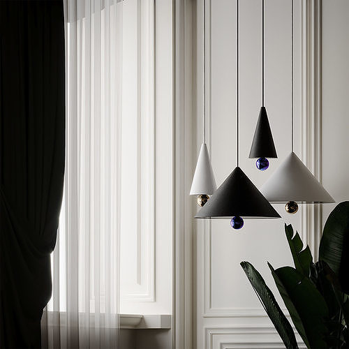 CHERRY PENDANT By Petite Friture 3D model