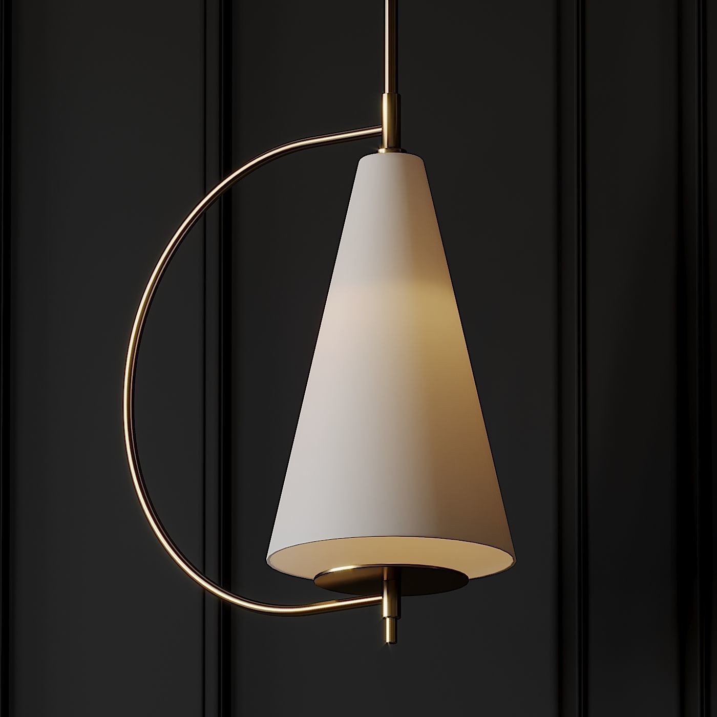 GESTURE PENDANT by Kelly Wearstler 3D model_4