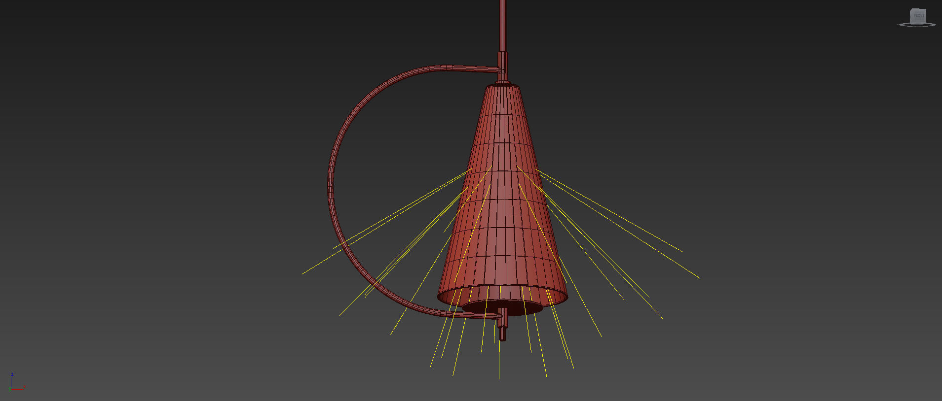 GESTURE PENDANT by Kelly Wearstler 3D model_11