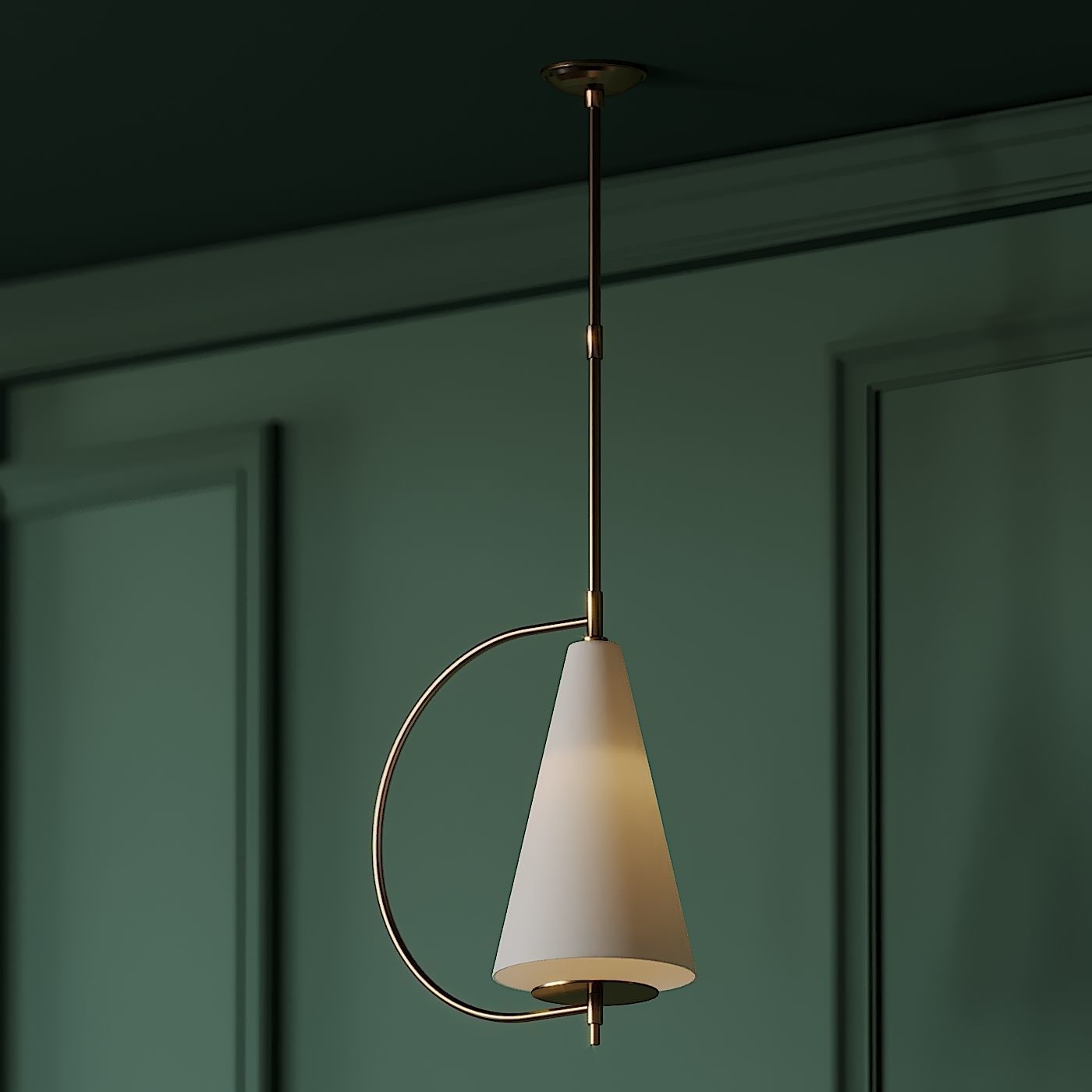 GESTURE PENDANT by Kelly Wearstler 3D model_1