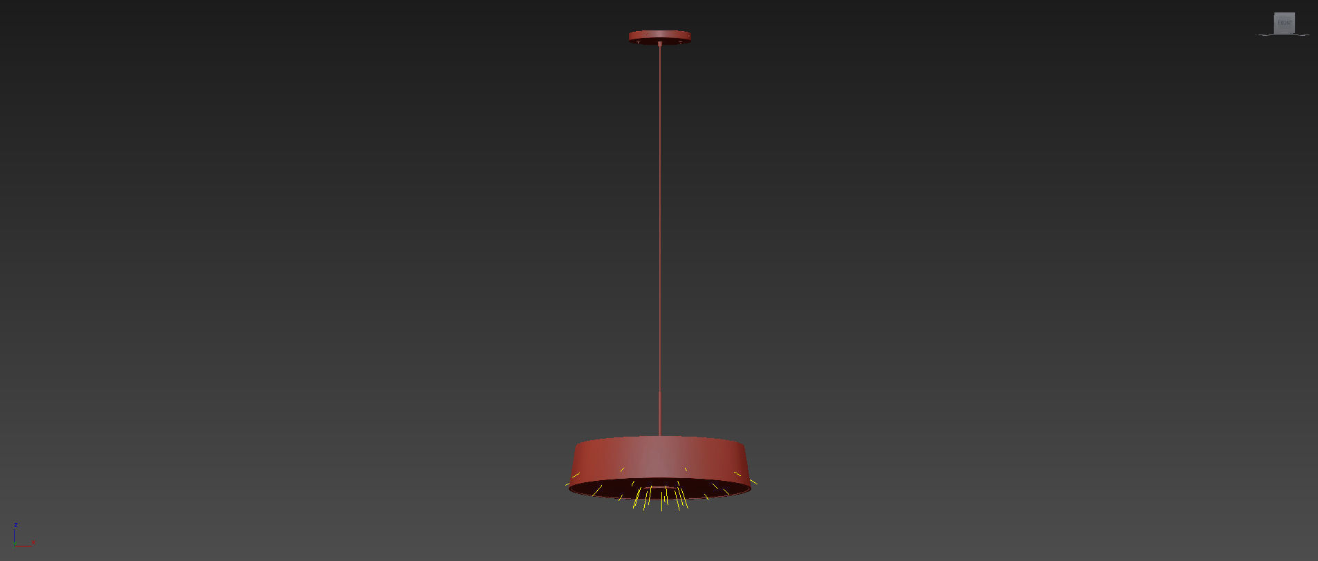 CHINA LED PENDANT By Seed Design 3D model_6