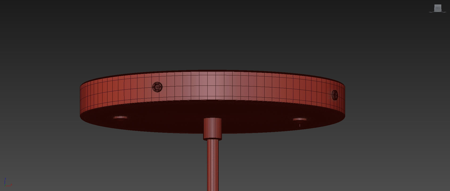 SILHOUETTE PENDANT By Stonegate by AFX 3D model_2