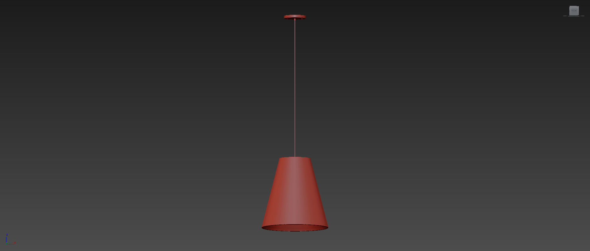 SILHOUETTE PENDANT By Stonegate by AFX 3D model_4