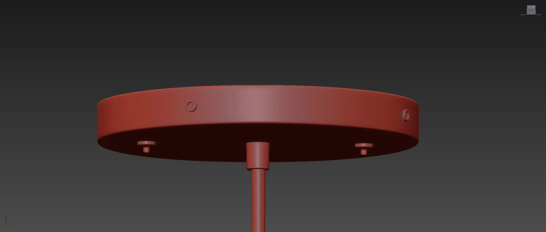 SILHOUETTE PENDANT By Stonegate by AFX 3D model_1