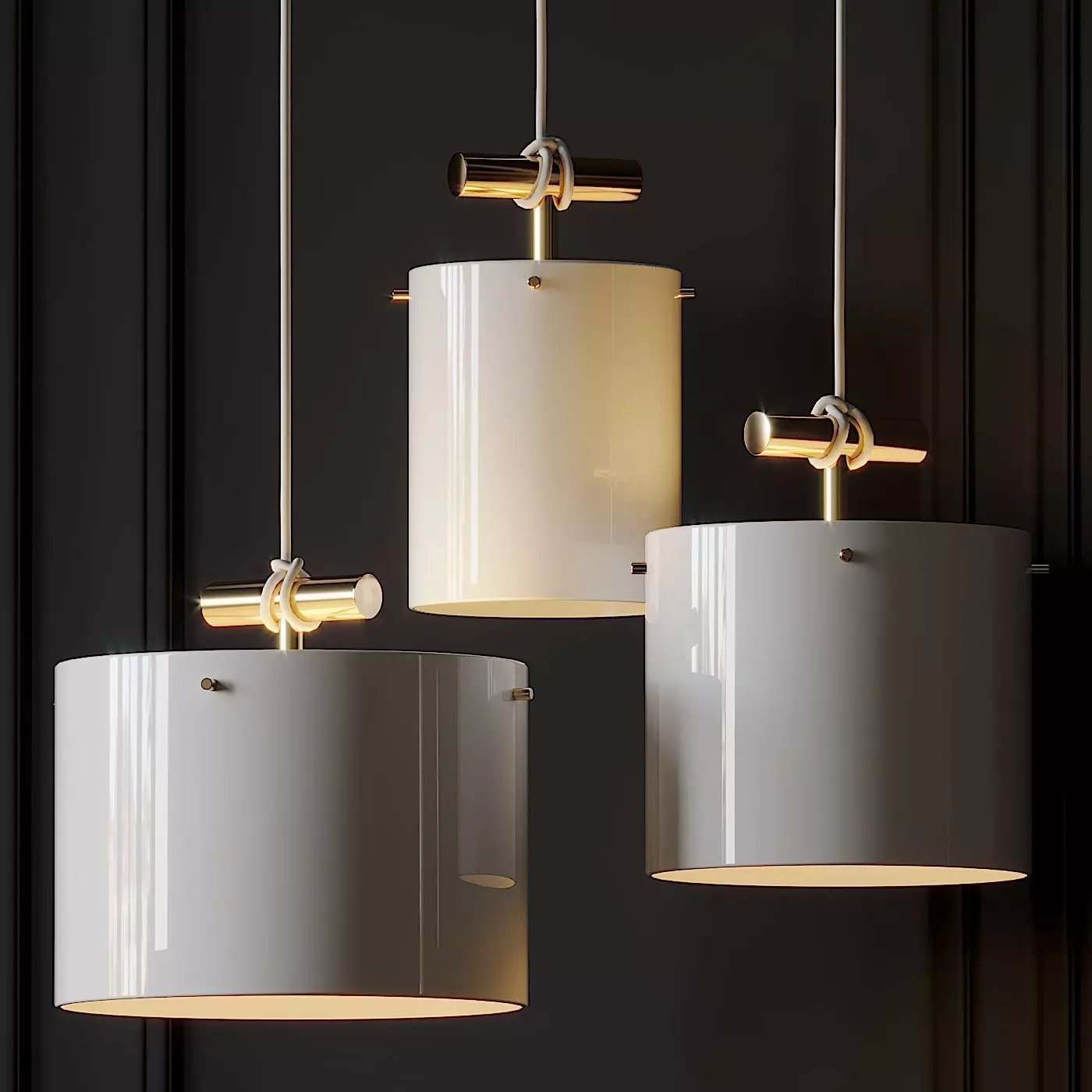 Castor Fresnel Pendant Lamp by 2Modern 3D model_0