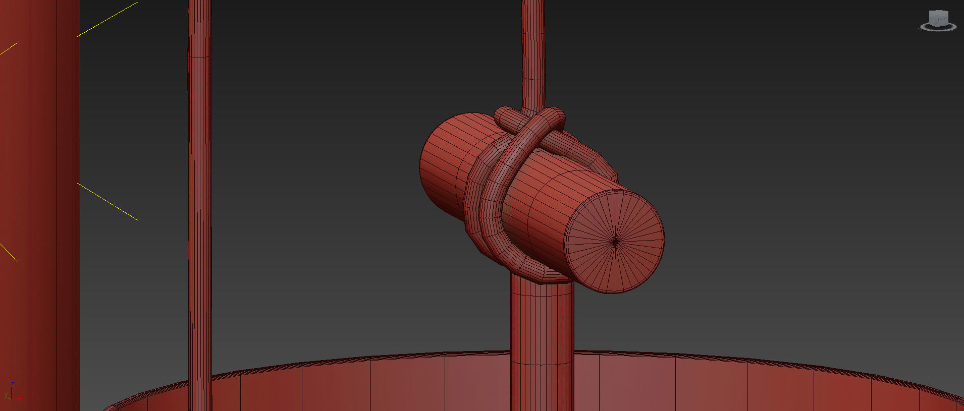 Castor Fresnel Pendant Lamp by 2Modern 3D model_7