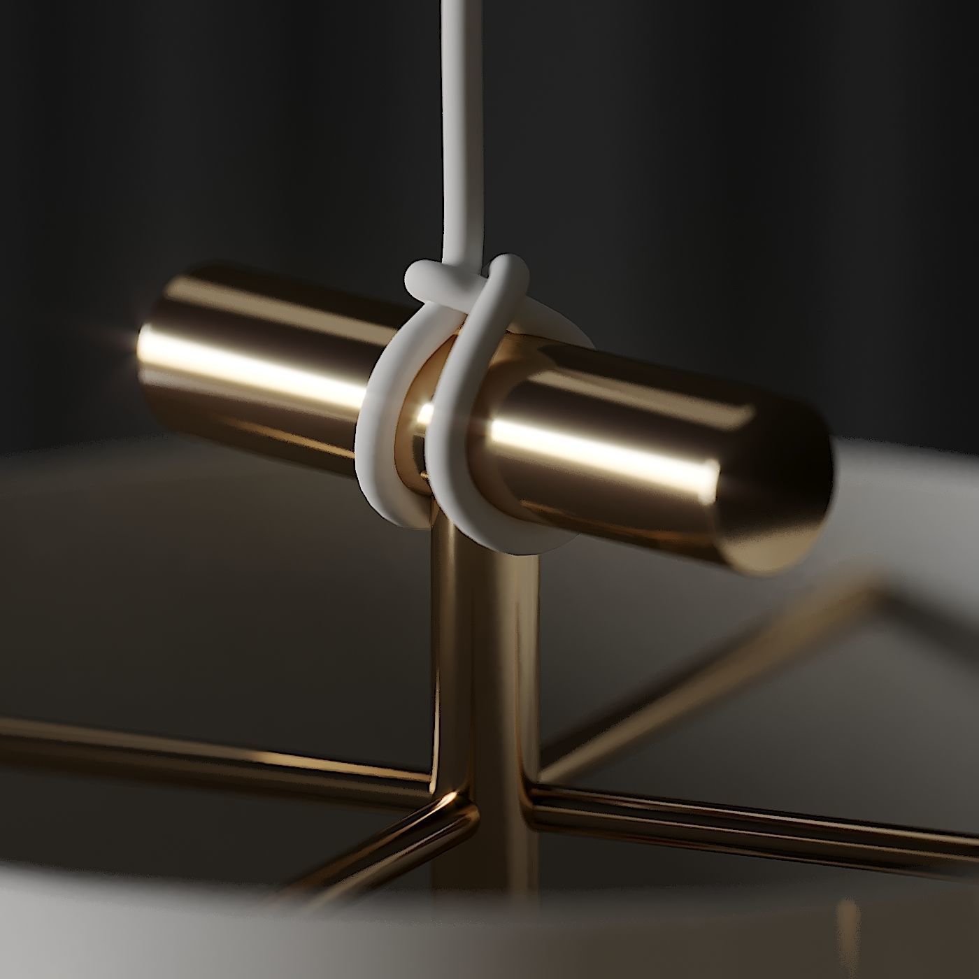 Castor Fresnel Pendant Lamp by 2Modern 3D model_3