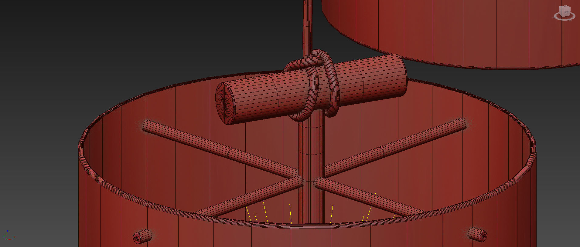 Castor Fresnel Pendant Lamp by 2Modern 3D model_6