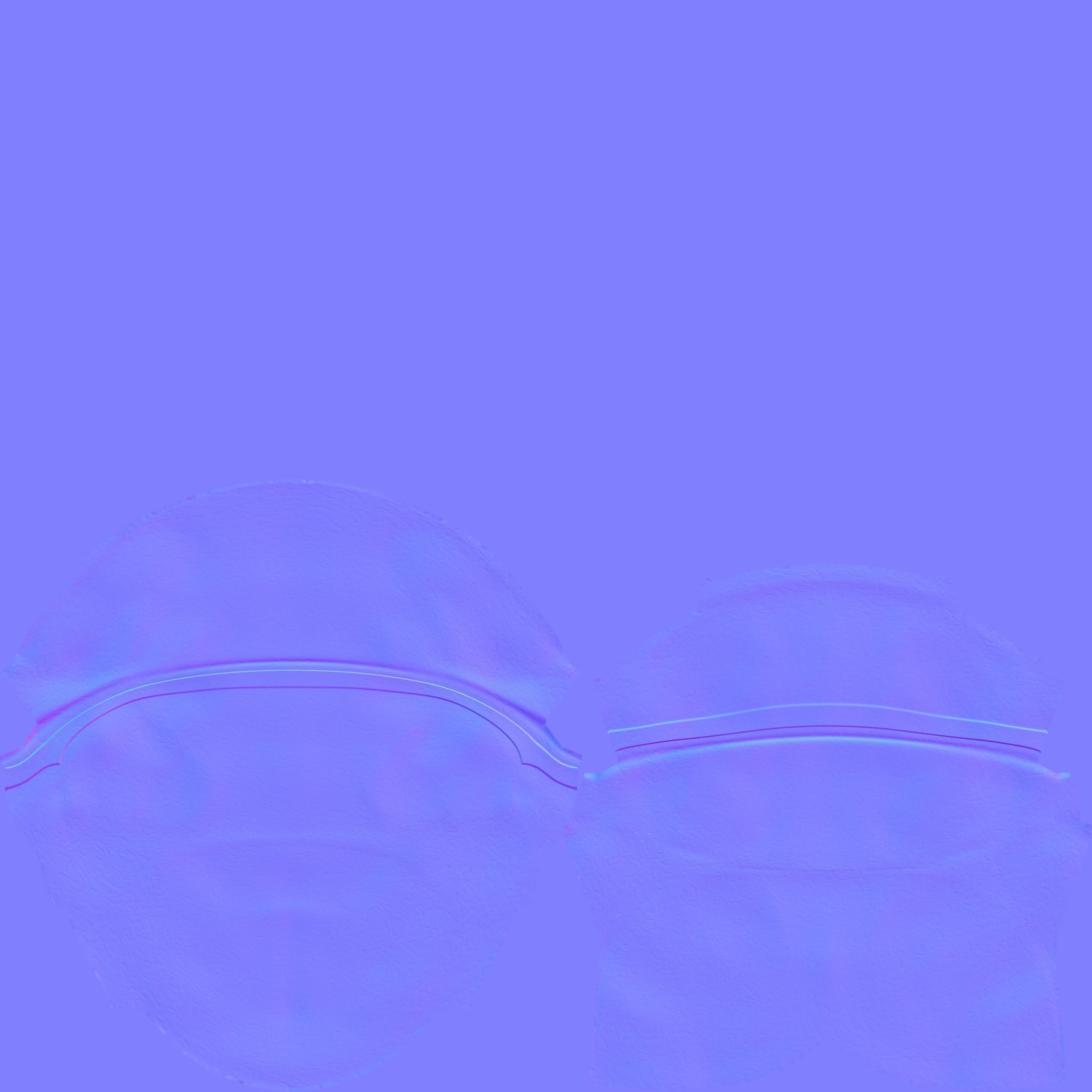 Pirate Hat - White Skull Low-poly 3D model_9