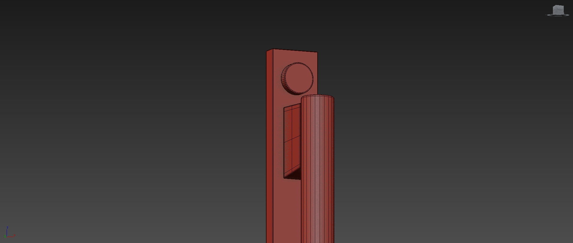 LINESTRA 110 OAK Wall Sconce by Asafweinbroom 3D model_4