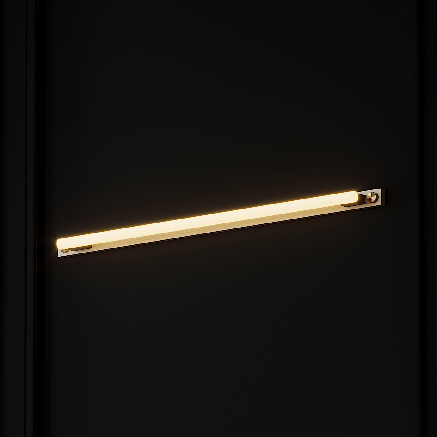 LINESTRA 110 OAK Wall Sconce by Asafweinbroom 3D model_1