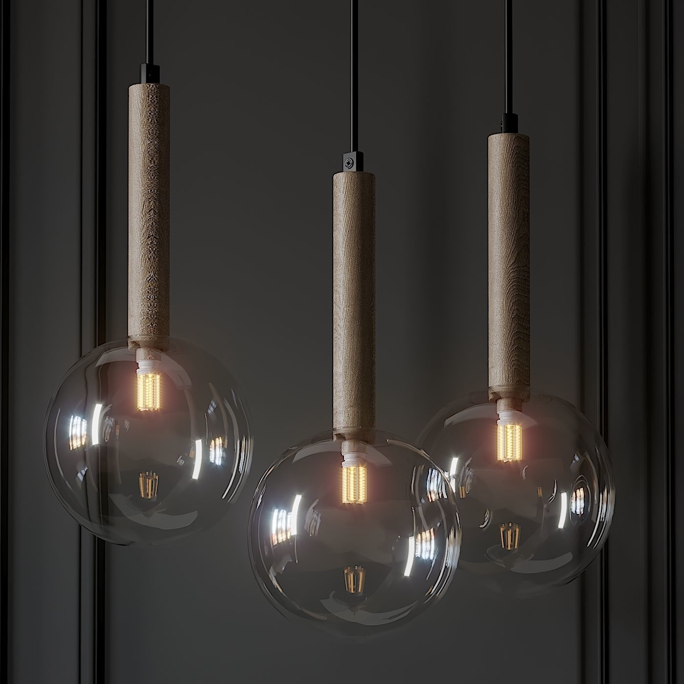 Wood Ball 15 by ASAF WEINBROOM 3D model_2