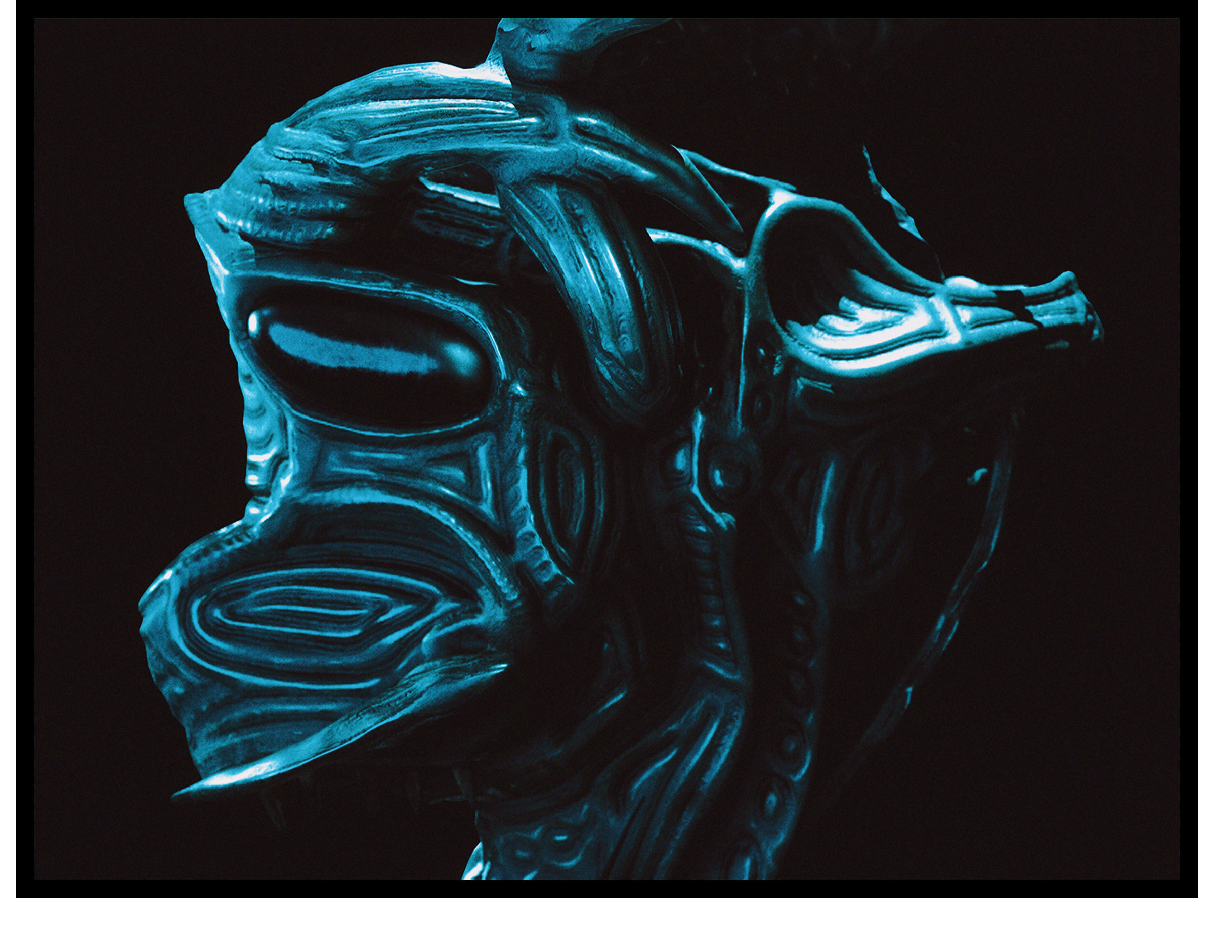 Anstrasza alien head 3D model_2