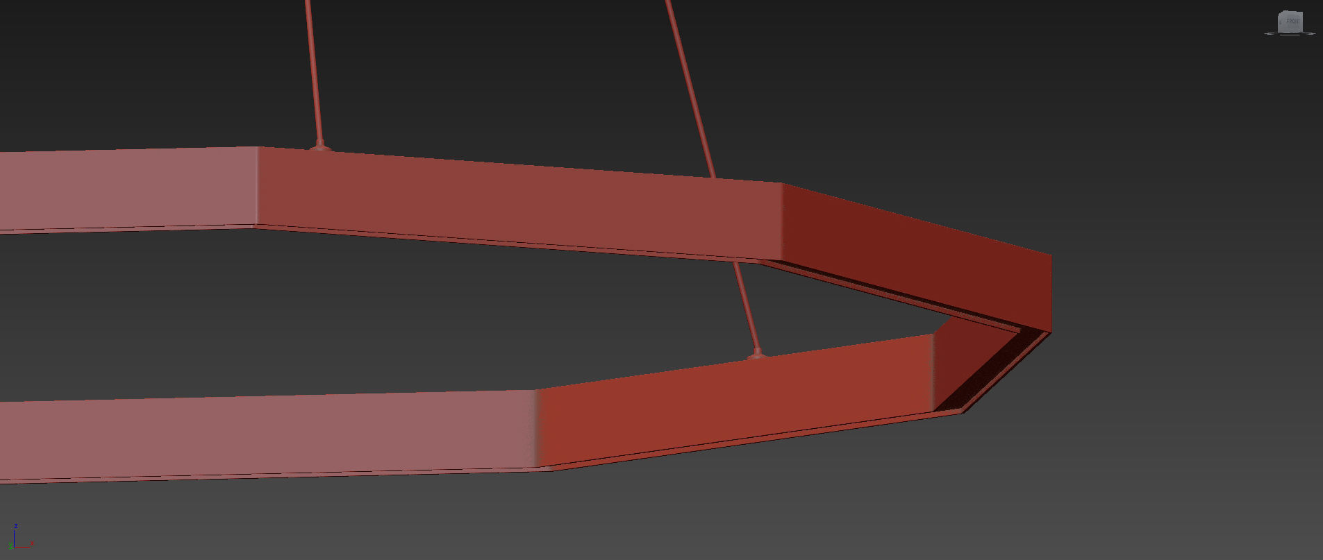 Midnight LED Pendant By Resident 3D model_5