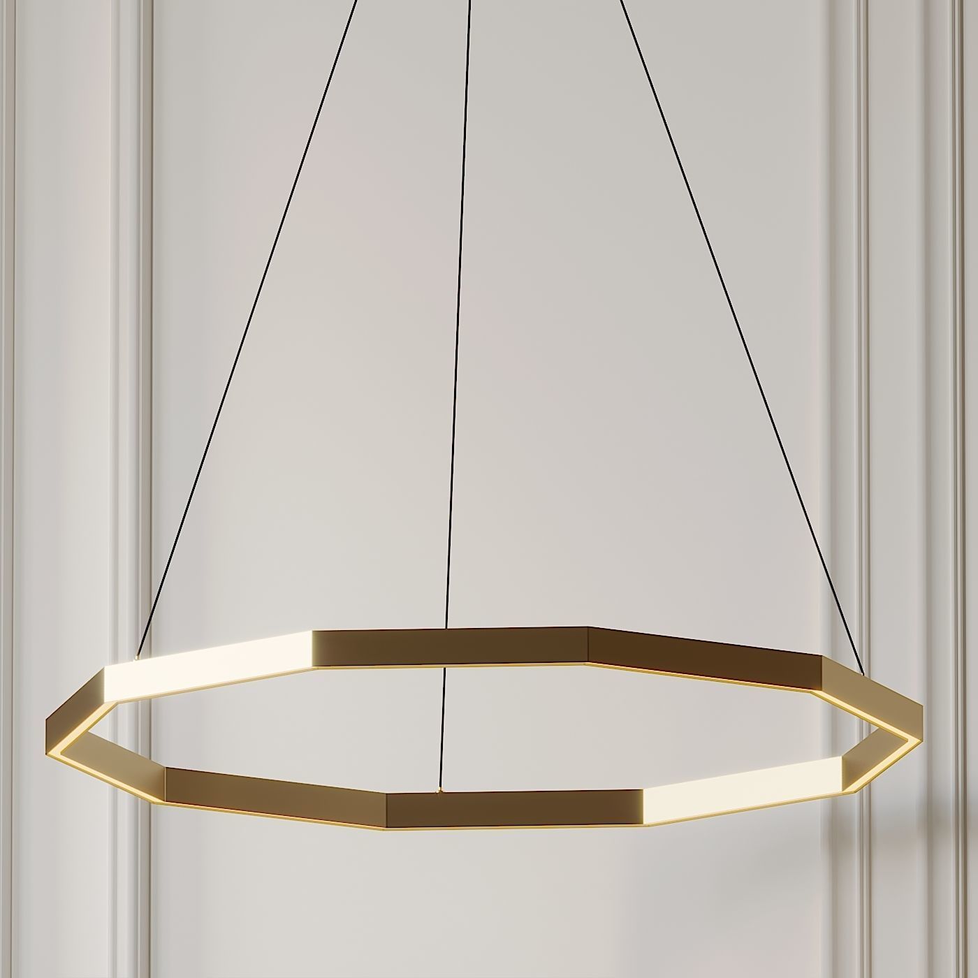 Midnight LED Pendant By Resident 3D model_2