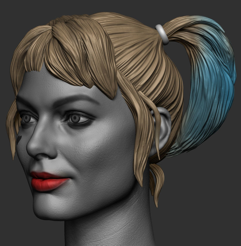 Harley Quinn 3D print model 3D print model_2