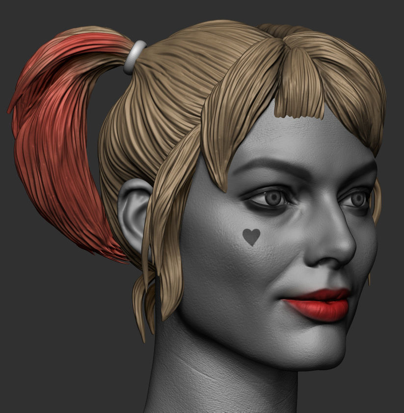 Harley Quinn 3D print model 3D print model_1