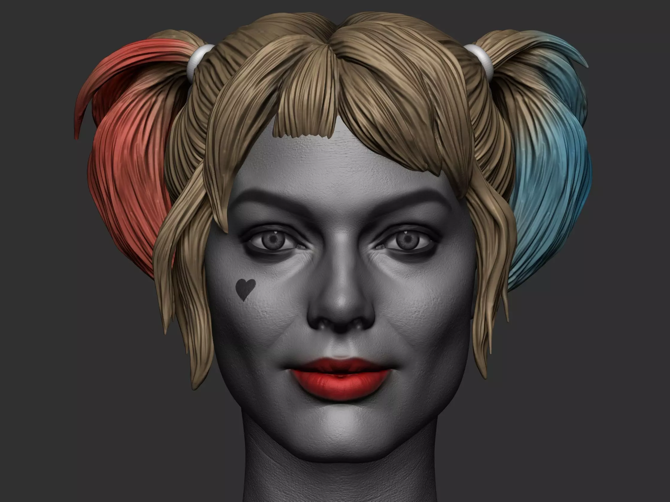 Harley Quinn 3D print model 3D print model_0