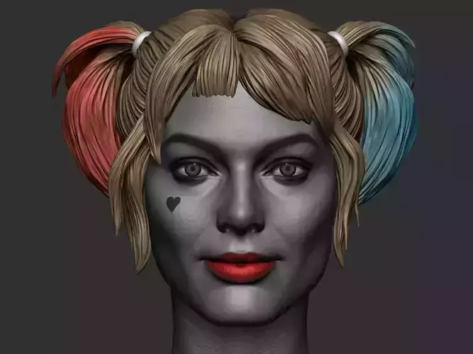 Harley Quinn 3D print model