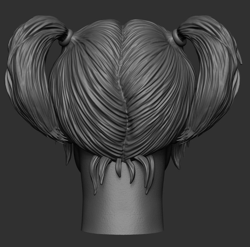 Harley Quinn 3D print model 3D print model_7