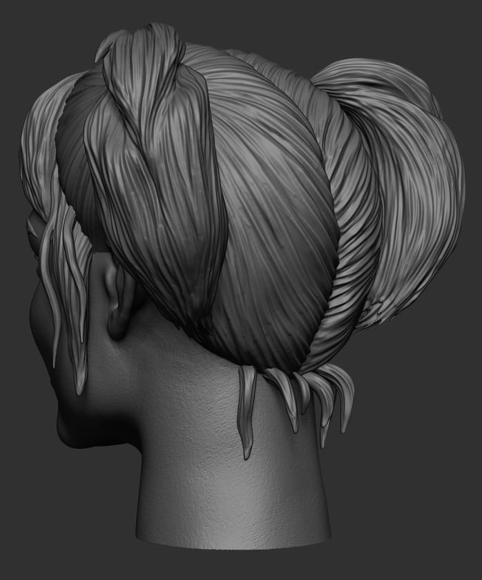 Harley Quinn 3D print model 3D print model_8