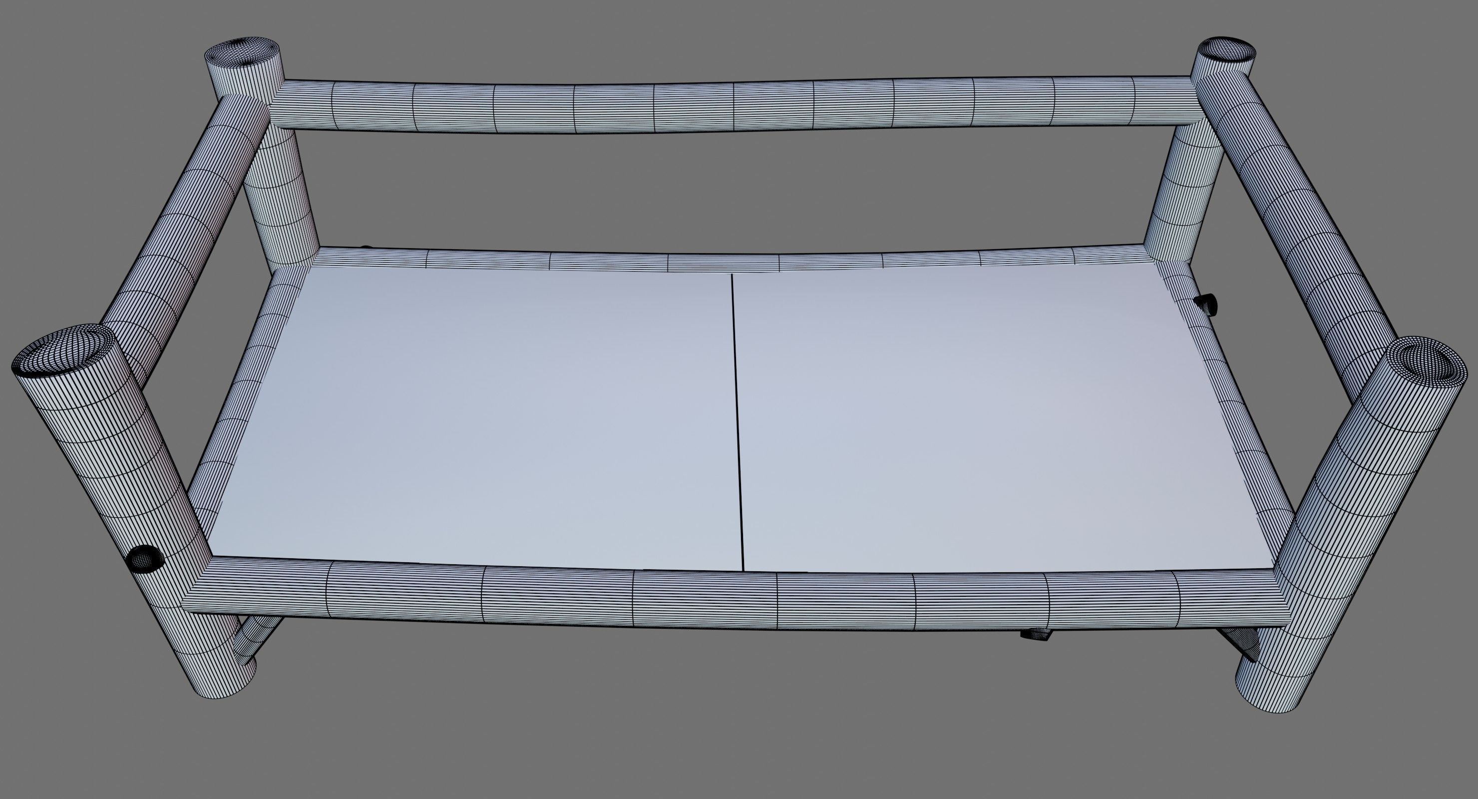 Rustic Sofa 3D model_10