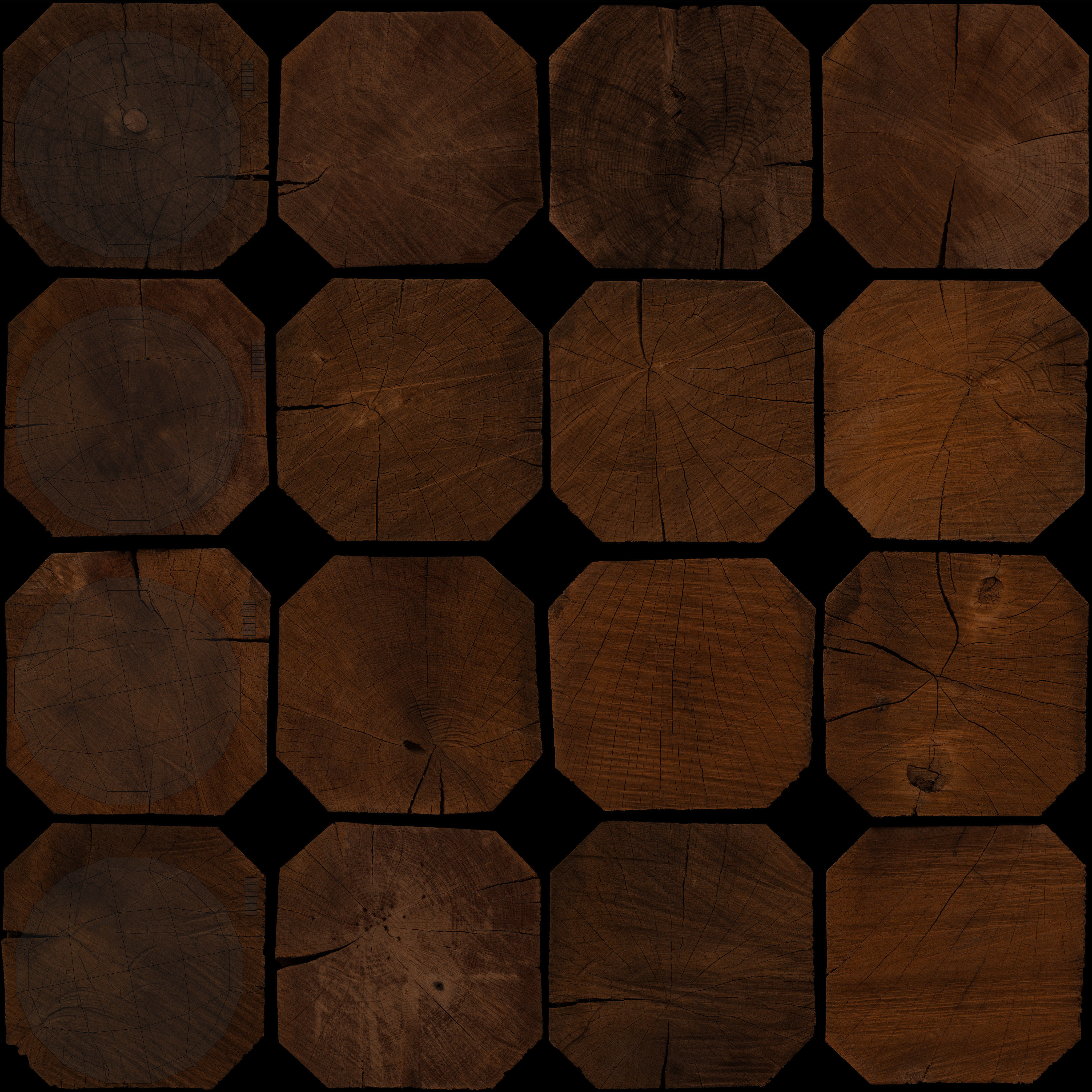 Rustic Sofa 3D model_12