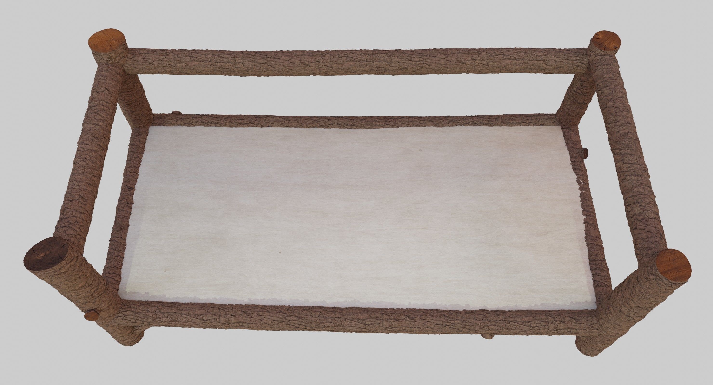 Rustic Sofa 3D model_5