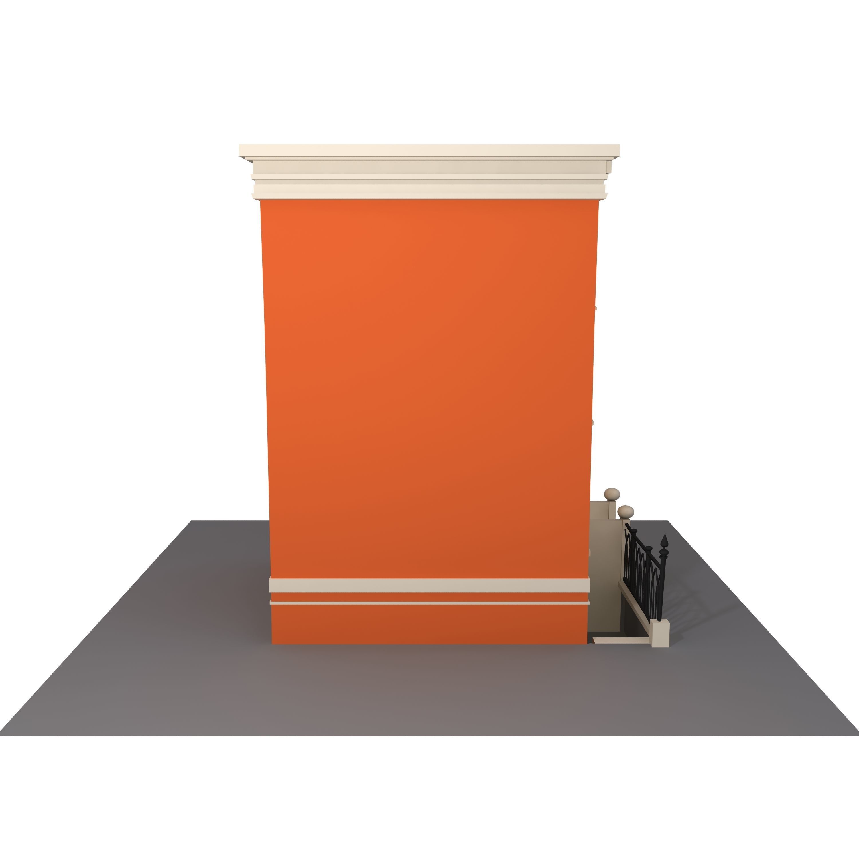 Building Cartoon 3D model_2