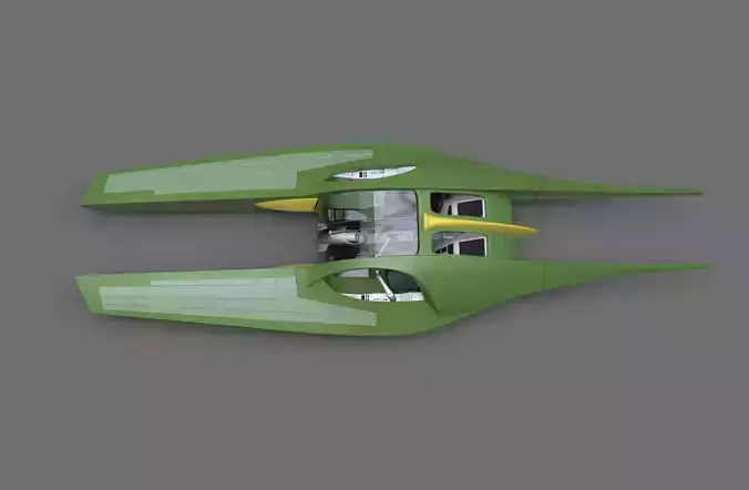Star Wars Zam speeder 3D print model