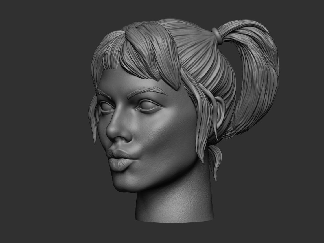 Harley Quinn 3D printing model 3D model_9