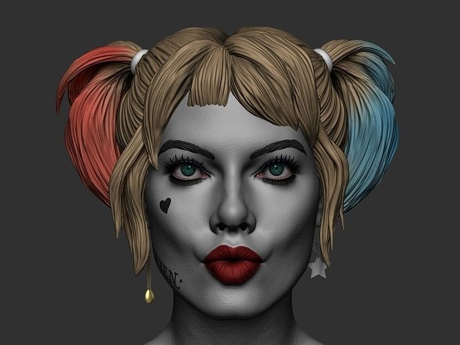 Harley Quinn 3D printing model 3D model