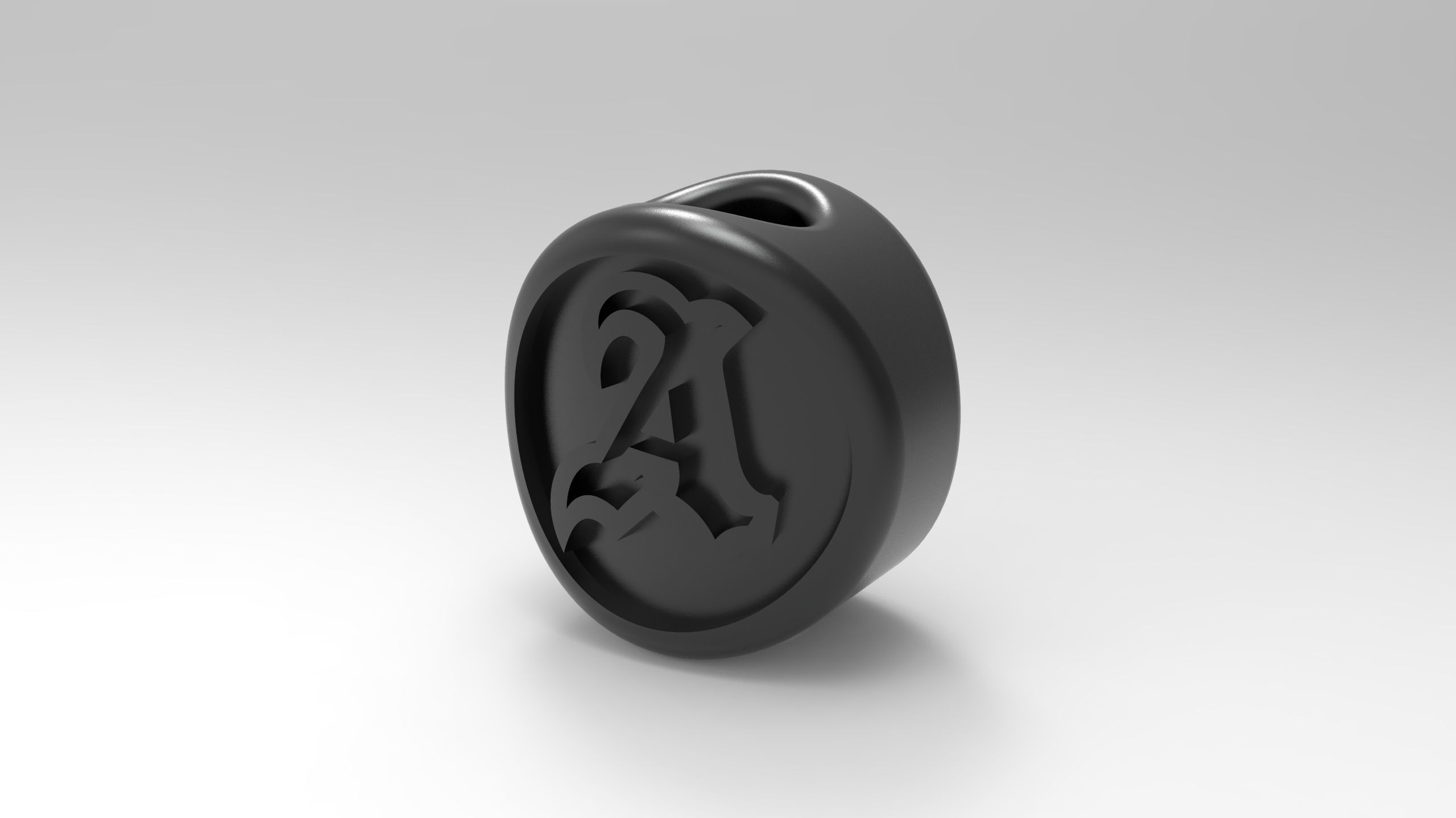 Charms Letter Set 02 3D print model_12