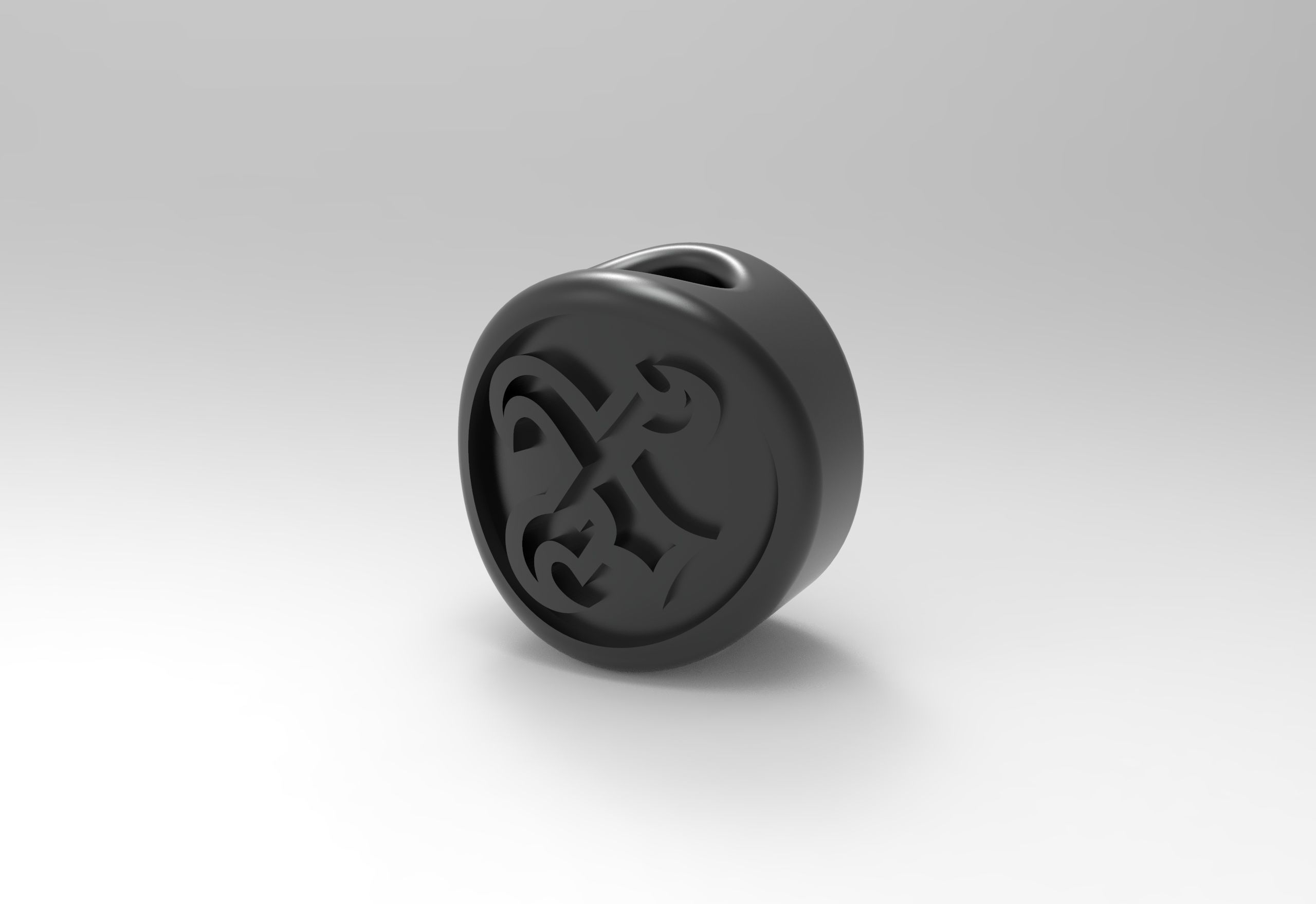 Charms Letter Set 02 3D print model_35