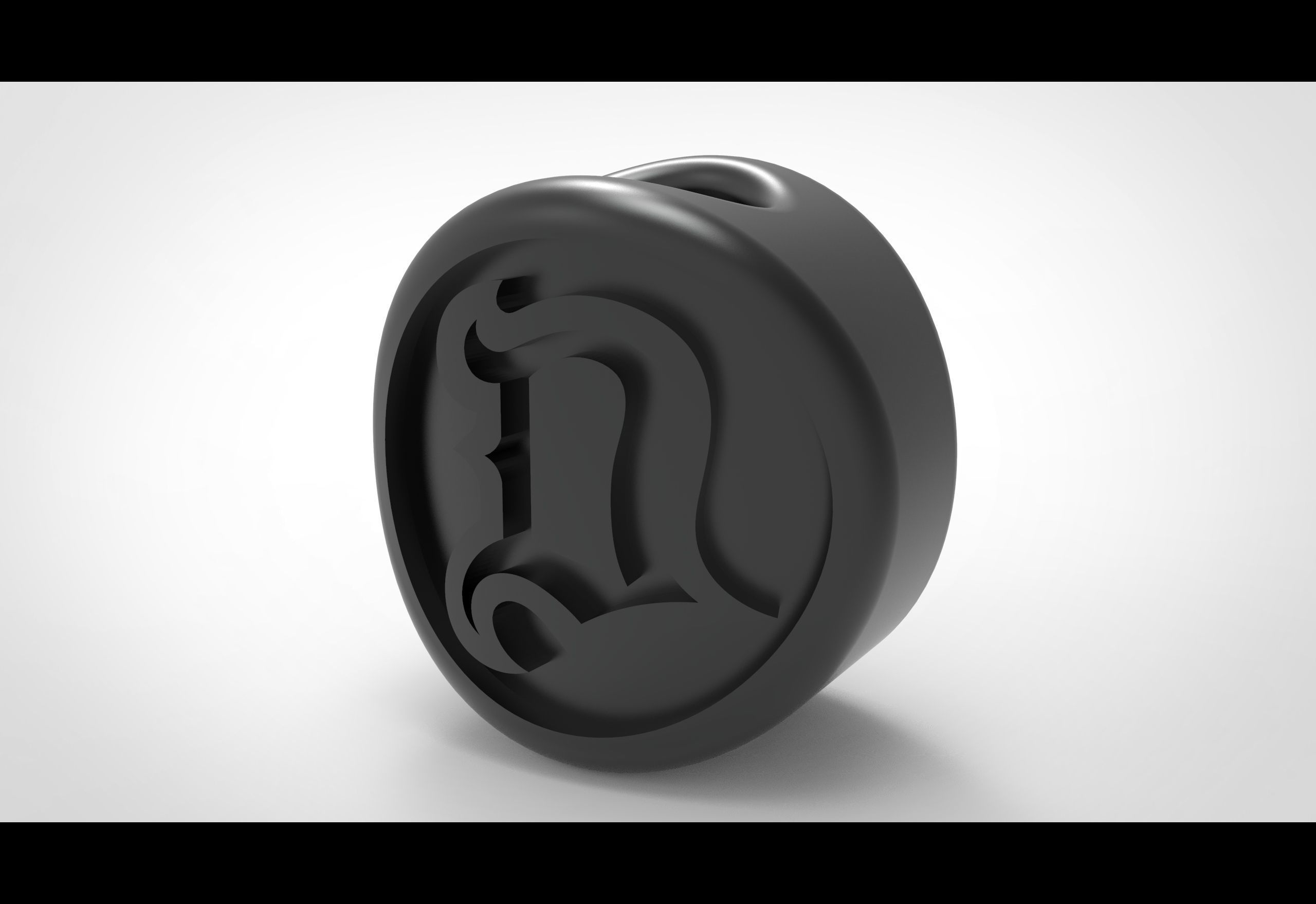 Charms Letter Set 02 3D print model_15