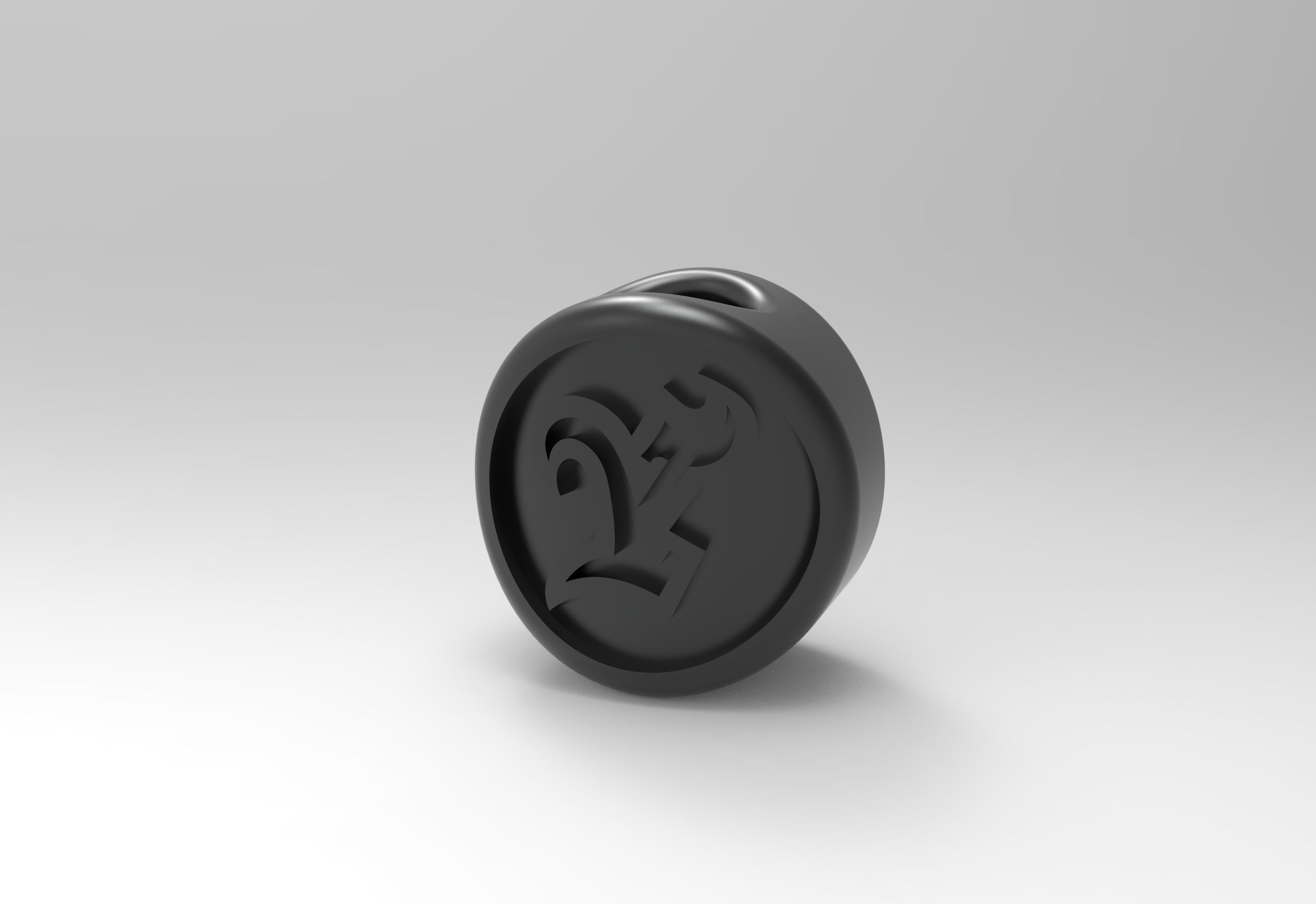 Charms Letter Set 02 3D print model_36