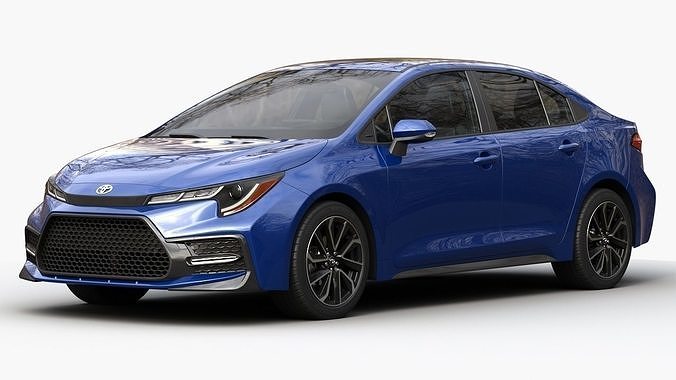 Toyota Corolla 2020 3D model