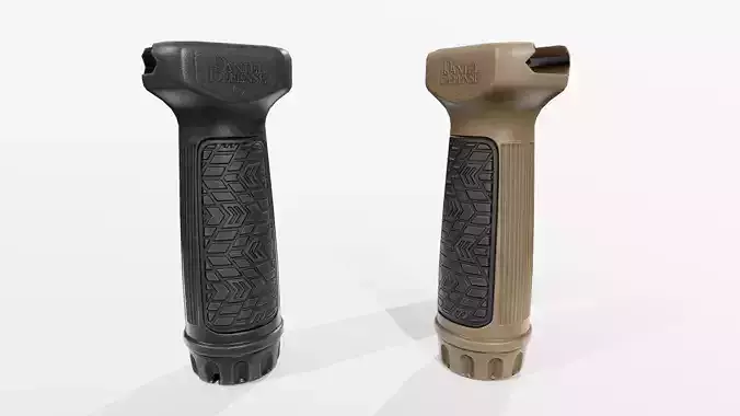 Daniel Defense Picatinny Vertical Foregrip Low-poly 3D model