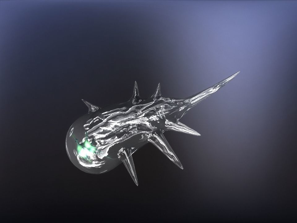 OCCE Cell Creature Low-poly 3D model_5