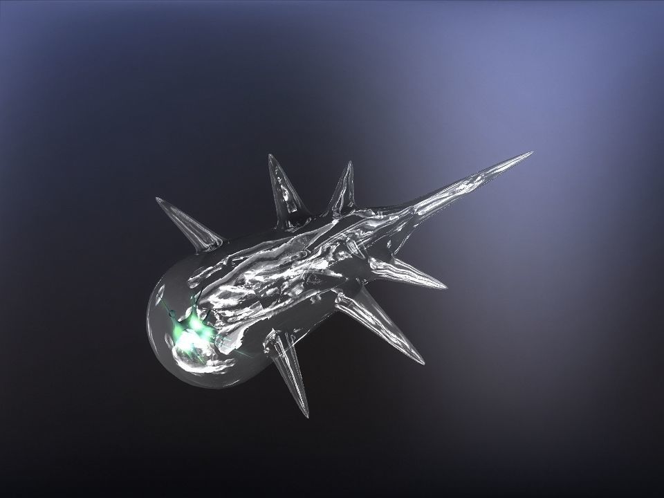 OCCE Cell Creature Low-poly 3D model_2