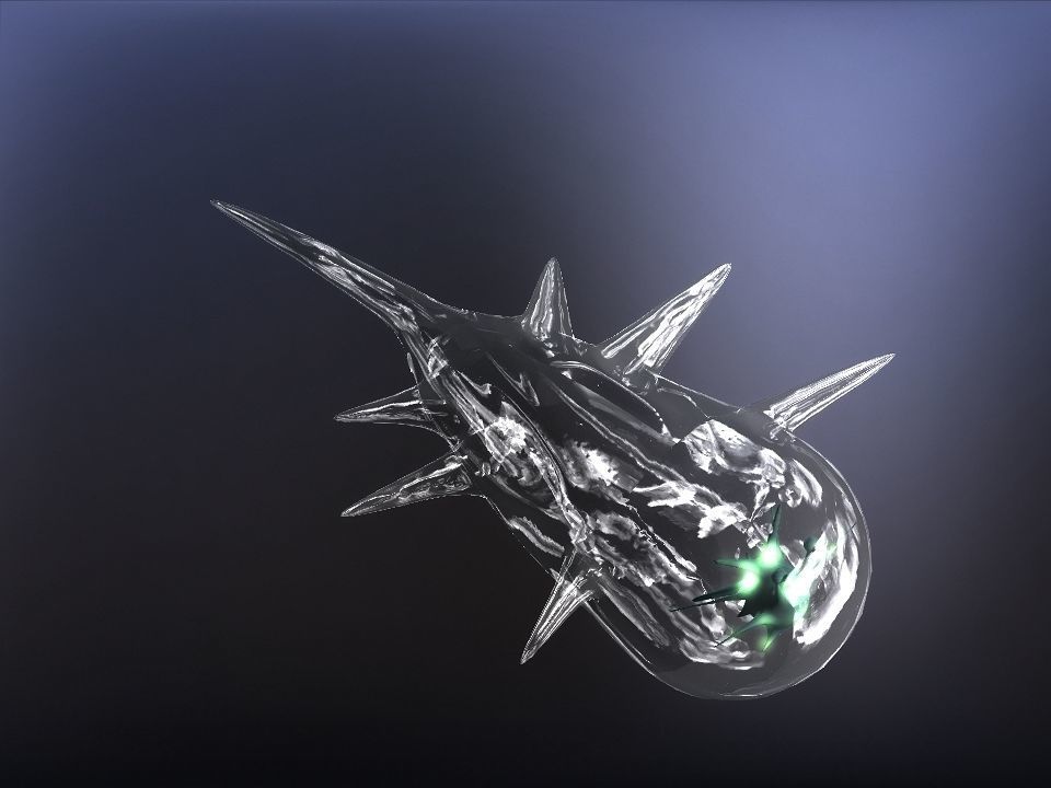 OCCE Cell Creature Low-poly 3D model_19