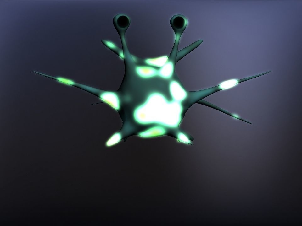 OCCE Cell Creature Low-poly 3D model_13
