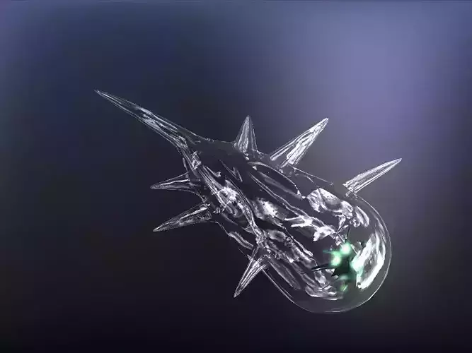 OCCE Cell Creature Low-poly 3D model