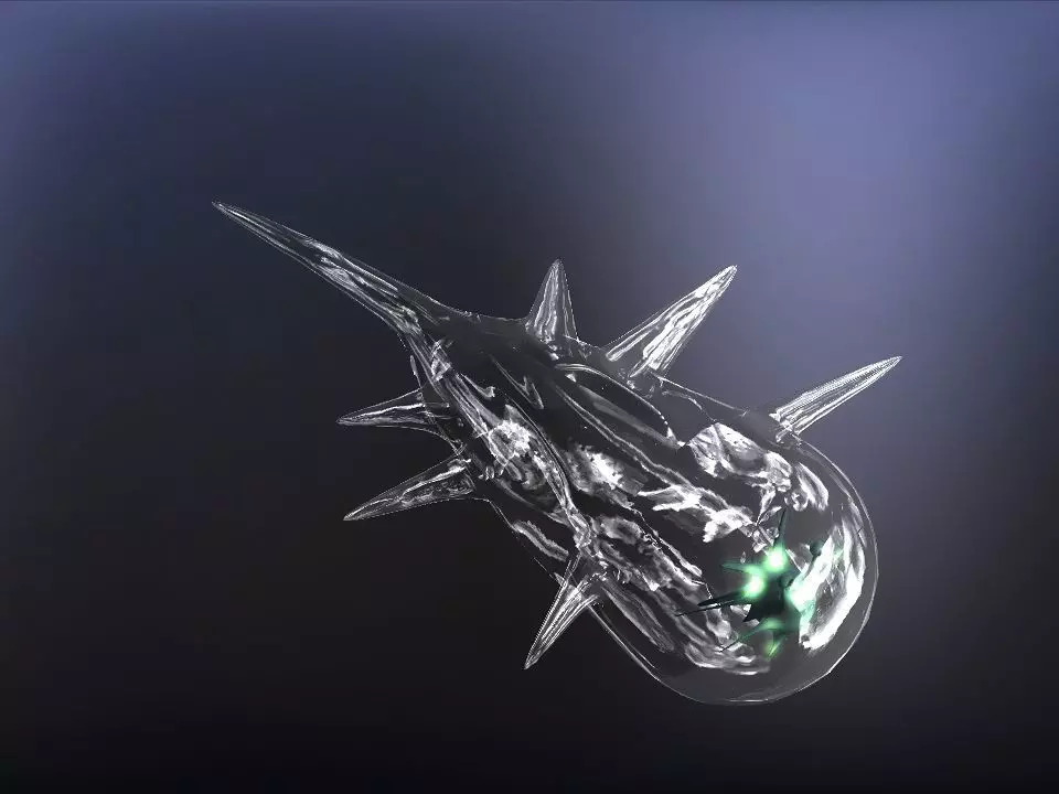 OCCE Cell Creature Low-poly 3D model_0