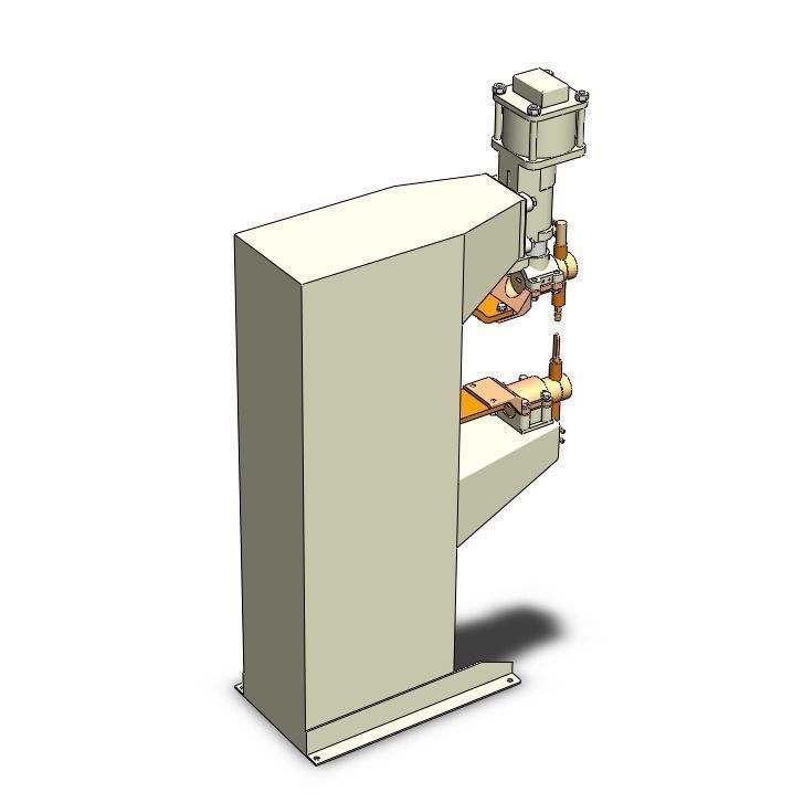 Spot Welding Machine 3D model_2
