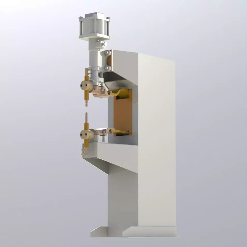 Spot Welding Machine 3D model_0