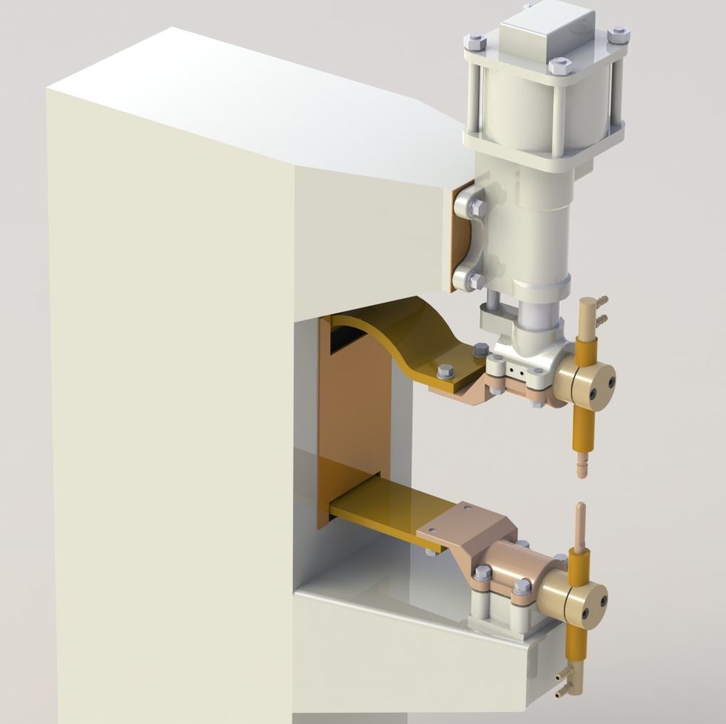 Spot Welding Machine 3D model_1