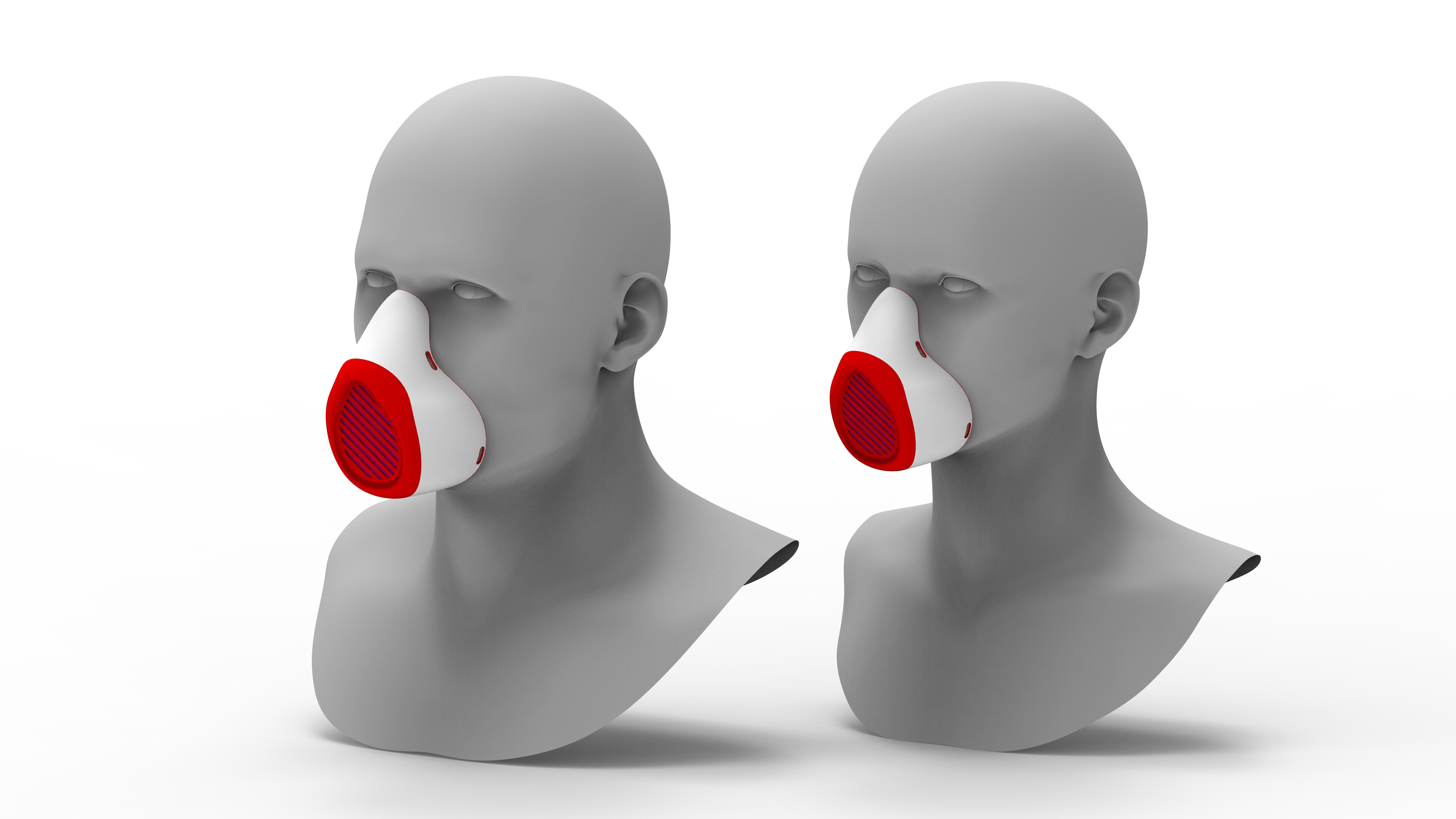 Nose-Mask-Shield-COVID-19-Protection device with design 3D print model_1