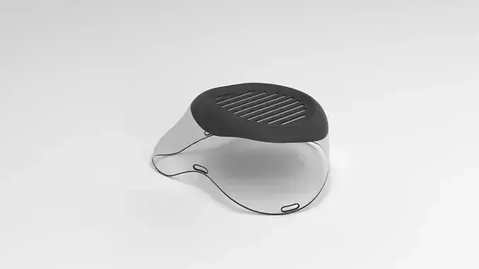 Nose-Mask-Shield-COVID-19-Protection device with design 3D print model Nose-Mask-Shield-COVID-19-Protection device with design 3D print model